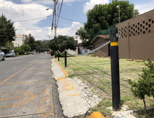 Postes para confinamiento de áreas